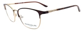 Marcolin MA5023 049 Women&#39;s Eyeglasses Frames 51-16-140 Matte Dark Brown - £39.48 GBP