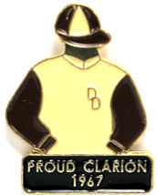Kentucky Derby Winner Proud Clarion Jockey Silks Pin Horse Racing Memora... - $14.99 Kentucky Derby Winner Proud Clarion Jockey Silks Pin Horse Racing Memora... - $14.99