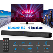 Surround Sound Bar 4 Speaker System Wireless Subwoofer Tv Home Theater S... - $25.99