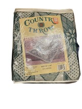 100% Cotton Vintage Country Throw Star Quilt  NEW - $224.31 MXN