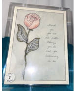 Musical Moments Picture Frame Goldcrest Gallery Acrylic Tabletop Rose Po... - $14.84