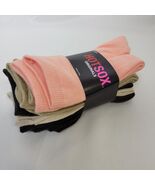 Hot Sox Women&#39;s Classic Solid Color Fashion Casual Crew Socks 5 pack Multi - $240.54 MXN