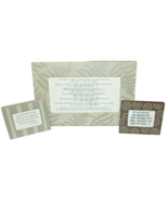 New Lot of 3 Kindred Heart Plaques for Wall or Shelf Display 1 Large &amp; 2... - $20.00