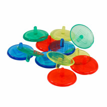 MASTERS NEON GOLF BALL MARKERS. BRAND NEW PACK OF 12. - $5.19