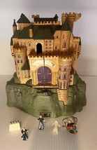 2001 Mattel Harry Potter Polly Pocket Hogwarts Castle &amp; Figures - $70.13