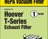 CF519 Hoover T Series WindTunnel HEPA Sq Exhaust Filter, (curved Tray) 1/Pk - $14.95