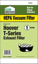 CF519 Hoover T Series WindTunnel HEPA Sq Exhaust Filter, (curved Tray) 1/Pk - £11.74 GBP