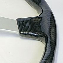 Carbon Fiber Marine Steering Wheel Only no hub adaptor  Made in Italy image 10