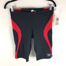 The Finals Mens Jammer Swimwear Bottoms Shorts Colorblock Red Black 36 U... - £15.37 GBP
