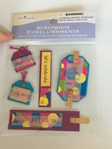 Miss Elizabeths Scrapbook Embellishments Lets Celebrate Party Happy Day ... - $5.99