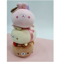 Molang Gift Ribbon Stuffed Animal Rabbit Korean Plush Toy 9.8 inch 25cm image 7