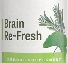 BRAIN RE-FRESH Herbal Tonic Blend Formula for Mental Clarity Thought &amp; Focus USA - £18.25 GBP+