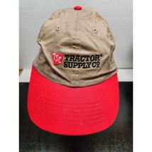 Tractor Supply Company Hat - Beige with Red Bill - $9.28
