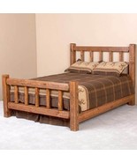 Caldwell Brook Lite Timbers Barnwood Bed for Rustic Charm - $1,736.75 - $2,009.37