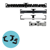 BRAINWAVZ Under Desk Laptop Holder Mount with Adhesive &amp; Screw in Devices Upt... - £7.44 GBP