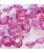 One Pink Spinel Mogok Burma Faceted Rounds 2 mm Accent Gem Averages .04 ... - £1.90 GBP