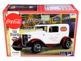 Skill 3 Model Kit 1932 Ford Sedan Delivery &quot;Coca-Cola&quot; 1/25 Scale Model by MPC - $51.64