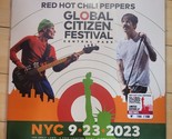 Red Hot Chili Peppers Live At GLOBAL citizen Festival - $74.25