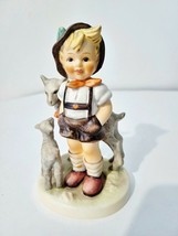 Vintage Hummel Goebel Figurine Little Goat Herder 5 3/8" 200/1 TMK6 West Germany - $21.75