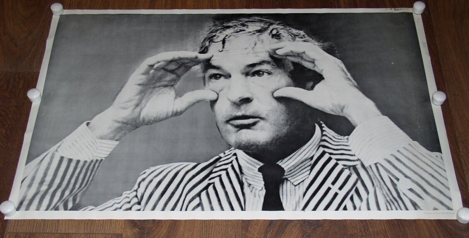 Primary image for TIMOTHY LEARY POSTER VINTAGE FAMOUS FACES 1960'S