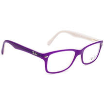 Ray-Ban Junior Eyeglasses RB 1531 3591 Purple on White Horn Rim Frame 48[]16 130 - £47.17 GBP