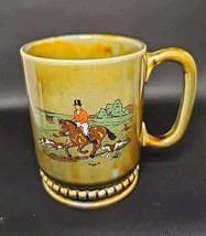 Vintage Wade Irish Glaze Porcelain Half Pint Tankard Shape I.P.1 Fox Hun... - $700.74 MXN