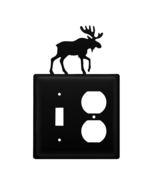 Village Wrought Iron ESO-19 8 Inch Moose - Switch-Outlet Cover, Black - £20.74 GBP