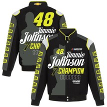 Jimmie Johnson JH Design Commemorative  Nascar Cup Champion Cotton Twill Jacket  - £141.40 GBP