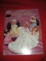 Fashion Doll Crochet Dream Wedding Patterns American School of Needlework #1206 - $6.99