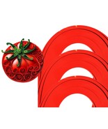 Cardstock Quilling Strips On-edge 300 Strips Red X78 1 mm/3 mm/5 mm - $8.11 CAD