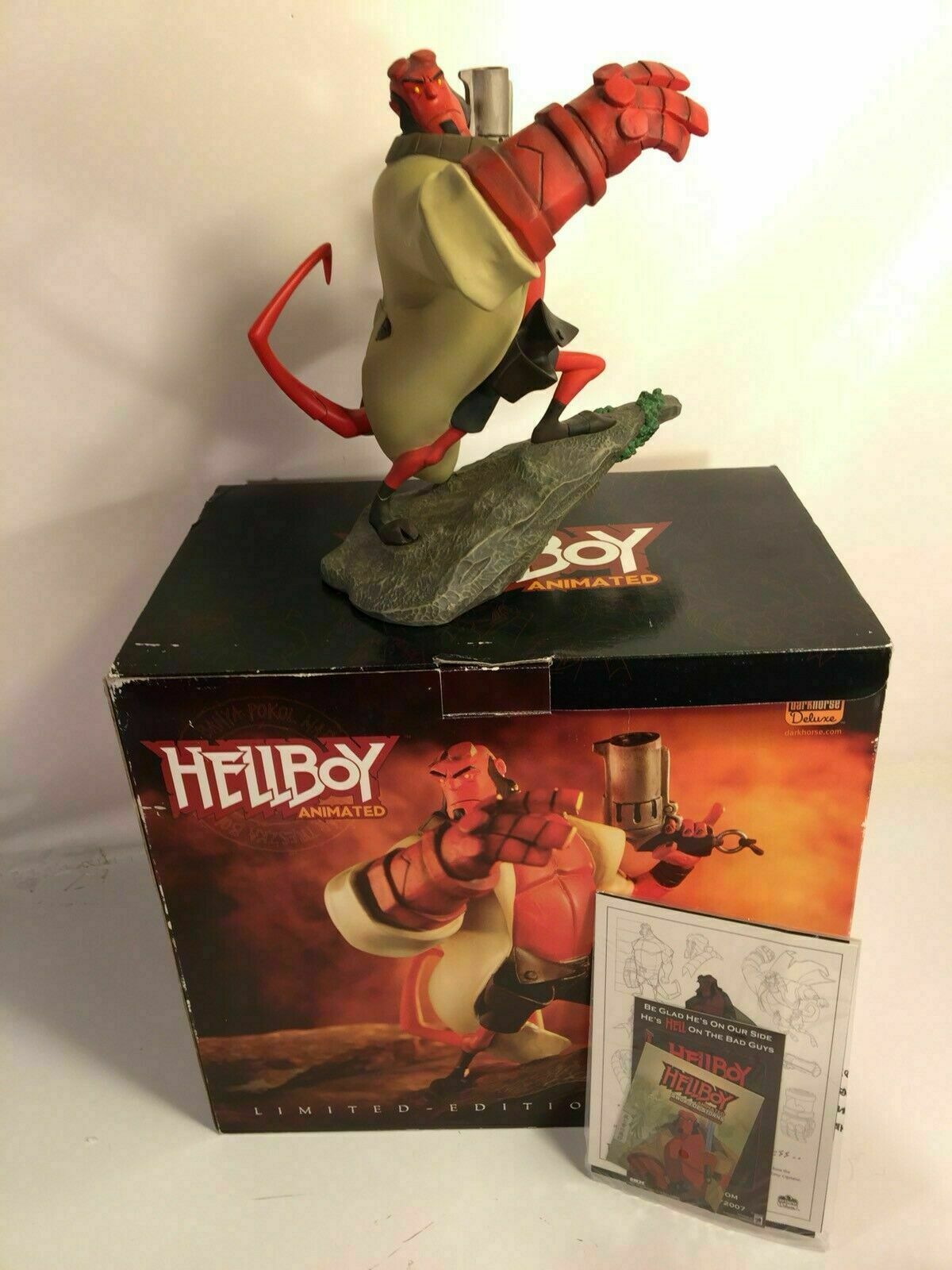 Hellboy Animated Limited Edition Statue Vintage Dark Horse Tony Cipriano Figure - £347.40 GBP