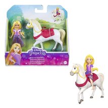Mattel Disney Princess Rapunzel Small Doll and Maximus Horse with Saddle, from M - $14.29