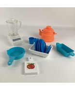 Playskool My First Stove Teapot Skillet Vintage Action Blender 80s Toy L... - $40.55 CAD