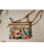 Spartina 449 Broughton Daufuskie Island Linen leather Crossbody Adjustab... - $1,219.45 MXN