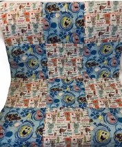 Spongebob Squarepants Toddler Bed Crib Size Handmade Quilt Blanket cupcakes Dogs - £38.76 GBP