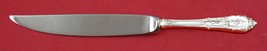 Rose Point by Wallace Sterling Silver Steak Knife Not Serrated Custom 8&quot; - £61.97 GBP