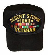 Desert Storm Iraq Veteran Hat Campaign Ribbons Ods Oif Gulf War Iraqi Freedom - £18.01 GBP