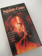 The Ninth Gate Johnny Depp Roman Polansky Artisan VHS Tape Vintage 2000 - £10.19 GBP