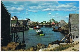 Postcard Peggy&#39;s Cove Nova Scotia - £2.80 GBP