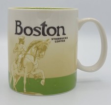 Starbucks Coffee Collector Series Boston Global Icon 16 Oz Mug Cup 2010 - £20.30 GBP