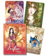 Foxfire The Kitsune Oracle Shapeshifting Fox Cards and Guidebook Lucy Ca... - $37.82 CAD