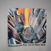 men&#39;s XL Adidas Originals wherever you live, run in New York Tee-shirt - $28.49