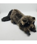 Folkmanis Large RACCOON Life Size Plush Toy Puppet 26&quot; Length Retired Ra... - $133.54