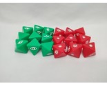 Lot Of (18) Star Wars X Wing Dice (9) Red (9) Green - £47.41 GBP