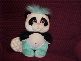 12" Pandeaver The Wuzzles Plush Toy Part Panda and Part Beaver Hasbro 1986 Rare - $247.49