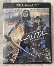 Alita Battle Angel 4K Ultra HD + 3D Blu-Ray + Blu-Ray + Digital Brand New Sealed - £20.02 GBP