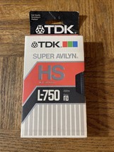 Tdk Super Avilyn Hs L-750 Brand New Vhs - £9.18 GBP