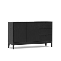 Britney Server with 3 Drawers &amp; 2 Doors, Vintage Black - $18,459.46 MXN