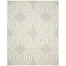 SAFAVIEH Cambridge Collection 8&#39; x 10&#39; Grey/Ivory CAM724G Handmade Geometric Pre - £328.20 GBP