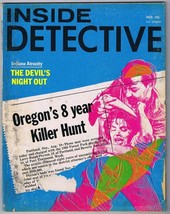 ORIGINAL Vintage November 1968 Inside Detective Magazine GGA - £23.22 GBP